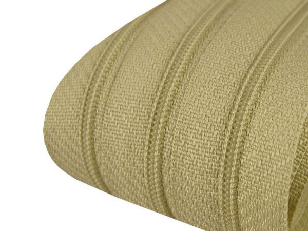 Reißverschluss spiralförmig 3 mm Sand